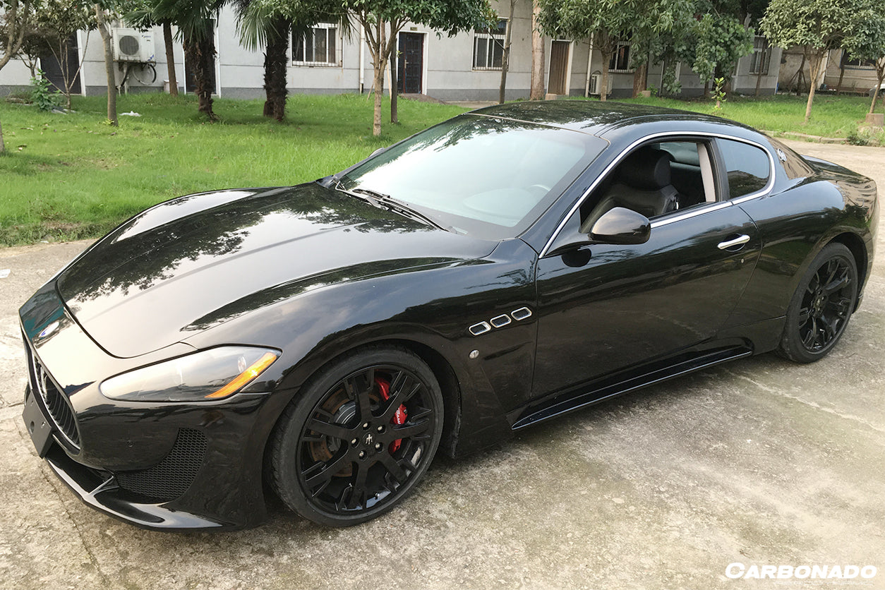 2008-2018 Maserati GranTurismo DC Style Side Skirts - Carbonado Aero