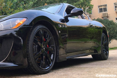 2008-2018 Maserati GranTurismo DC Style Side Skirts - Carbonado Aero