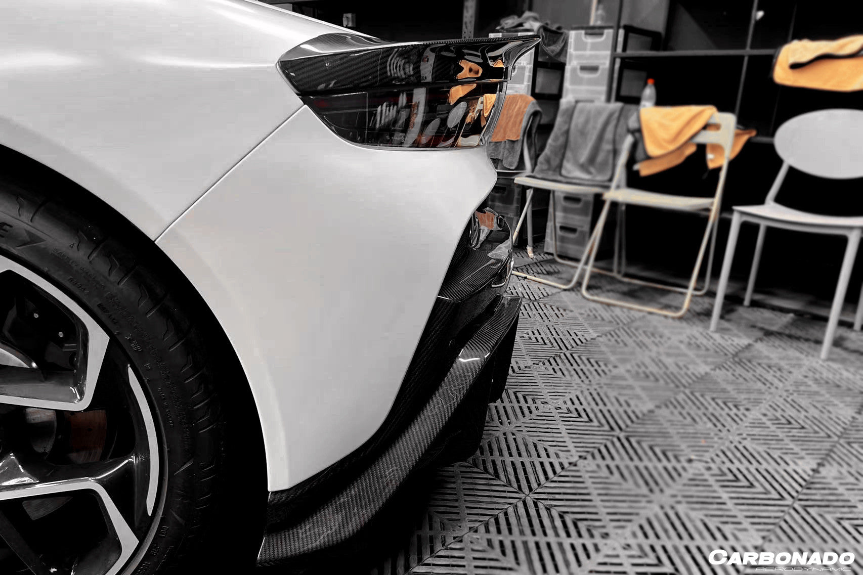 2020-2024 Maserati MC20 SVD Style Dry Carbon Fiber Trunk Spoiler Wing - Carbonado Aero