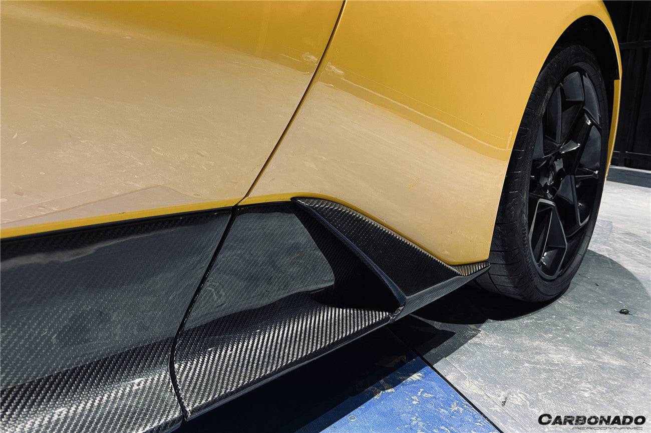 2020-2024 Maserati MC20 OEM Style DRY Carbon Fiber Side Skirts - Carbonado Aero