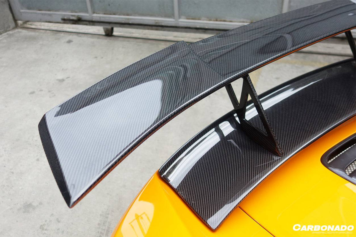 2011-2017 McLaren 650S/MP4 12C BKSS Style Carbon Fiber Trunk Spoiler - Carbonado Aero