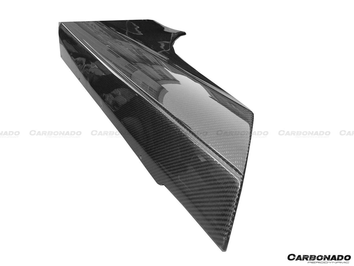 2011-2017 McLaren 650S/MP4 12C OEM Style Carbon Fiber Side Skirts - Carbonado Aero