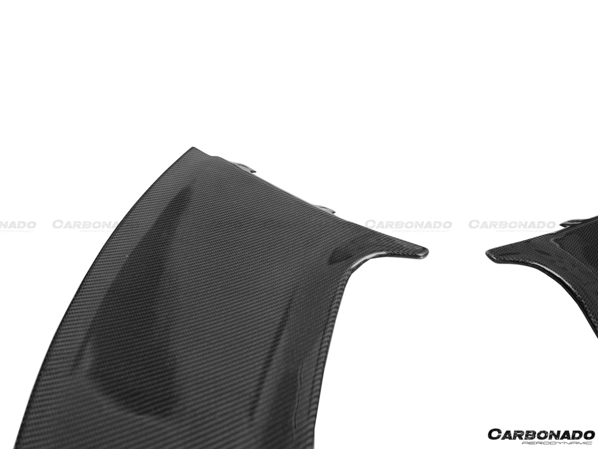 2011-2014 McLaren MP4 12C OEM Style Carbon Fiber Side Intake Blades - Carbonado Aero