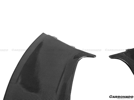 2011-2014 McLaren MP4 12C OEM Style Carbon Fiber Side Intake Blades - Carbonado Aero