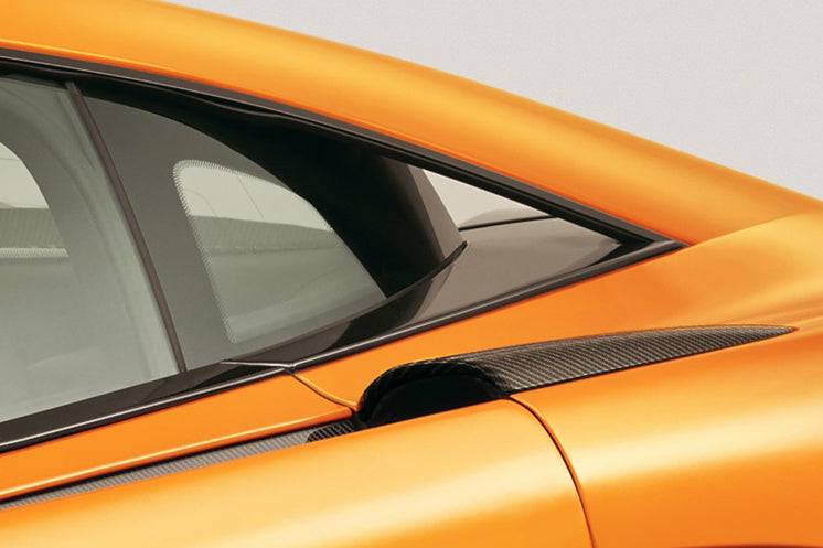 2015-2020 McLaren 540C/570S/570GT OEM Style Carbon Fiber Side Quarter Window Panel - Carbonado