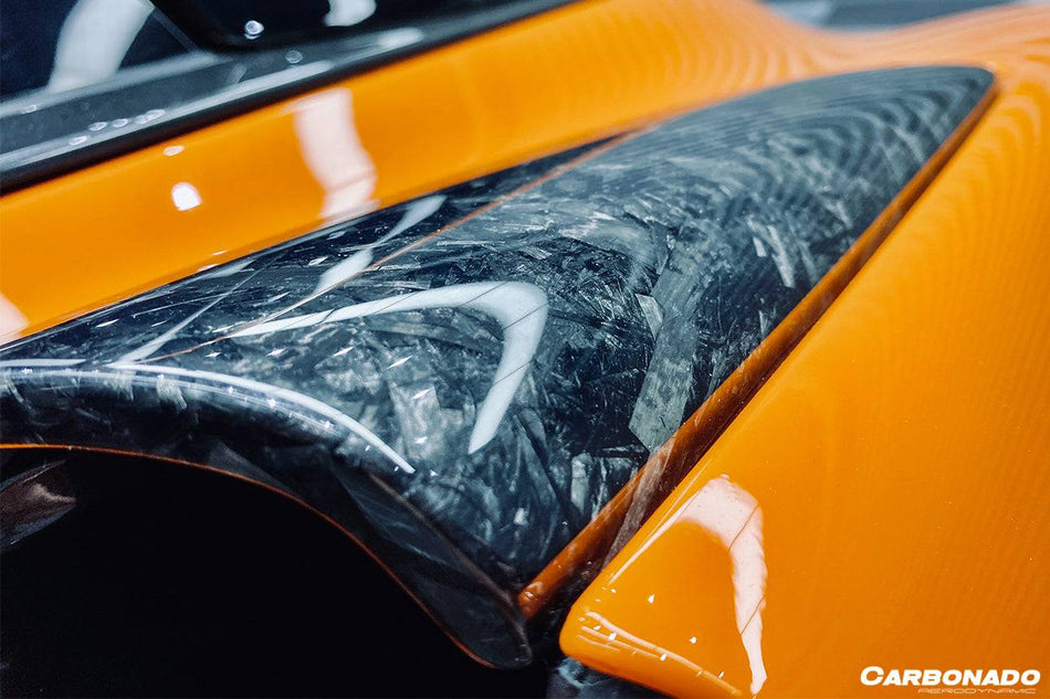 2018-2021 McLaren 600LT OEM Style Carbon Fiber Air Intake Fins - Carbonado
