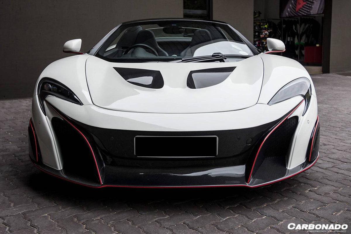 2014-2017 McLaren 650S  675LT Style Front Bumper - Carbonado Aero