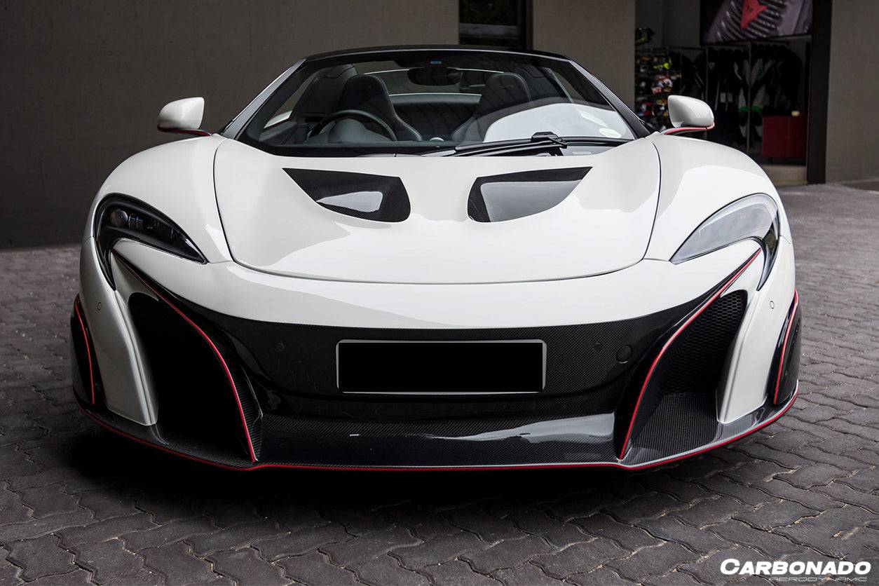 2014-2017 McLaren 650S  675LT Style Front Bumper - Carbonado Aero