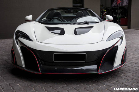 2014-2017 McLaren 650S  675LT Style Front Bumper - Carbonado Aero