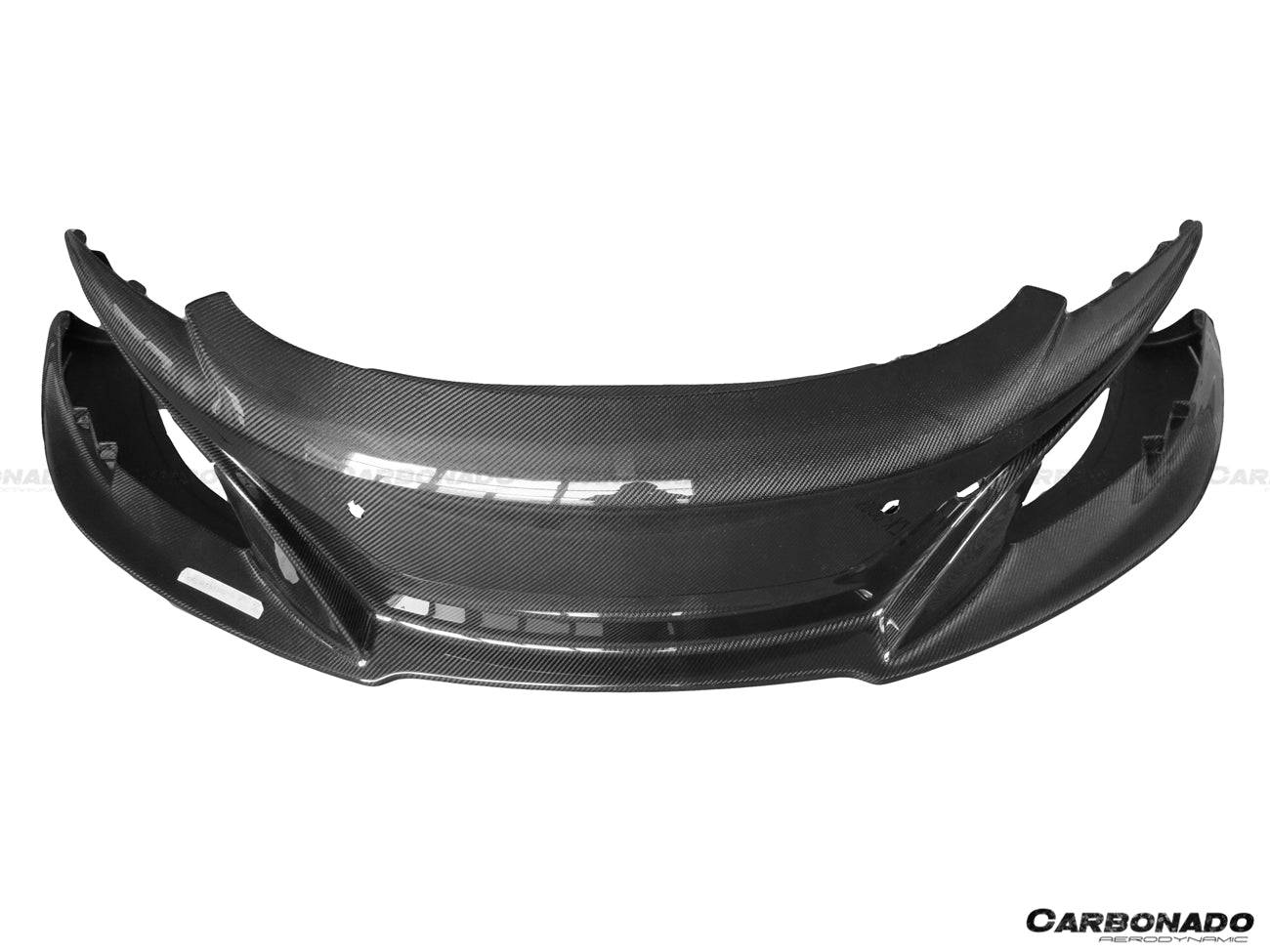 2014-2017 McLaren 650S OEM Style Carbon Fiber Front Bumper Middle - Carbonado Aero