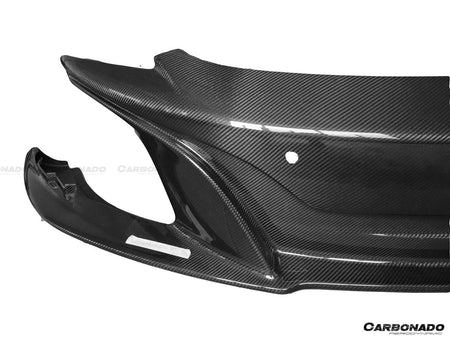 2014-2017 McLaren 650S OEM Style Carbon Fiber Front Bumper Middle - Carbonado Aero