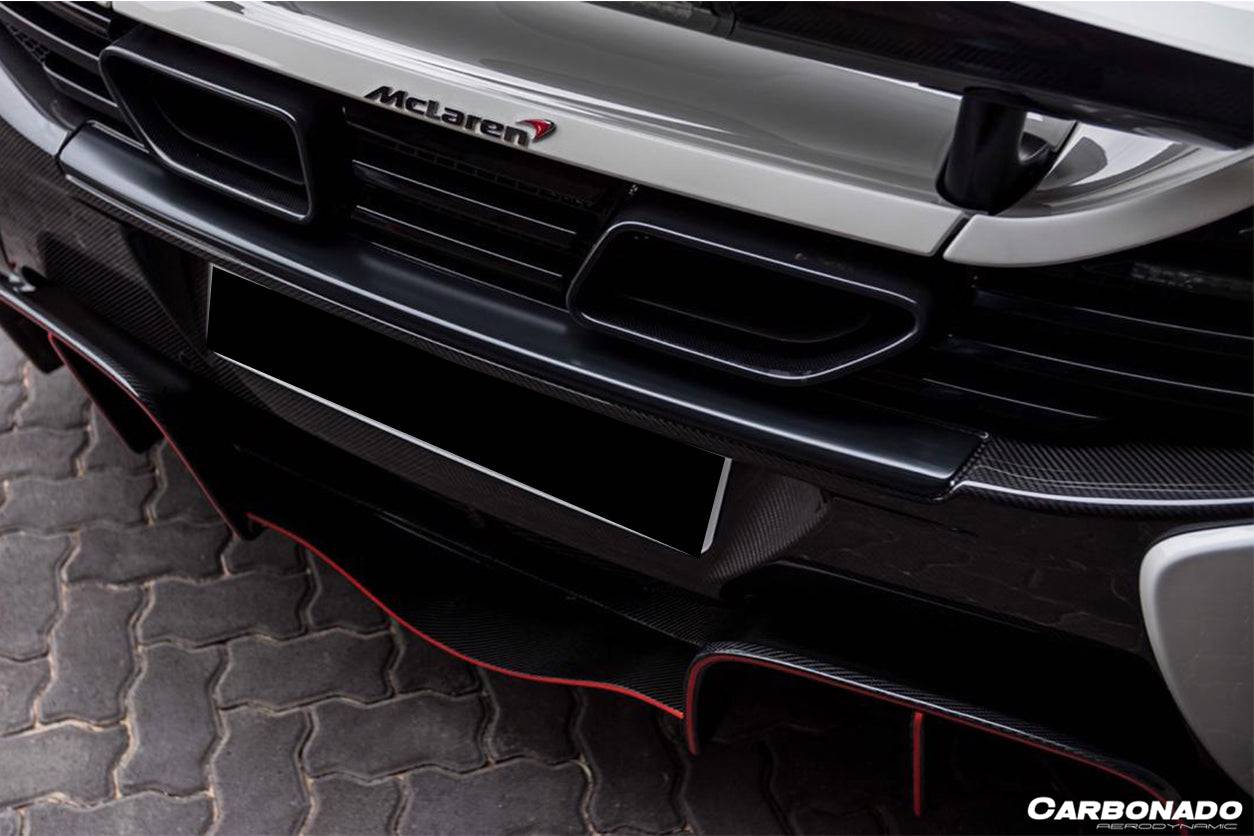 2014-2017 McLaren 650S OEM Style Carbon Fiber Rear Bumper - Carbonado Aero