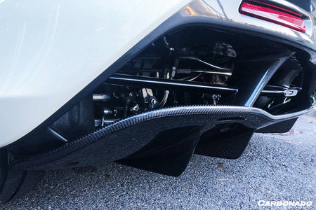 2017-2022 McLaren 720s OEM Style Carbon Fiber Rear Bumper Center Valance - Carbonado Aero