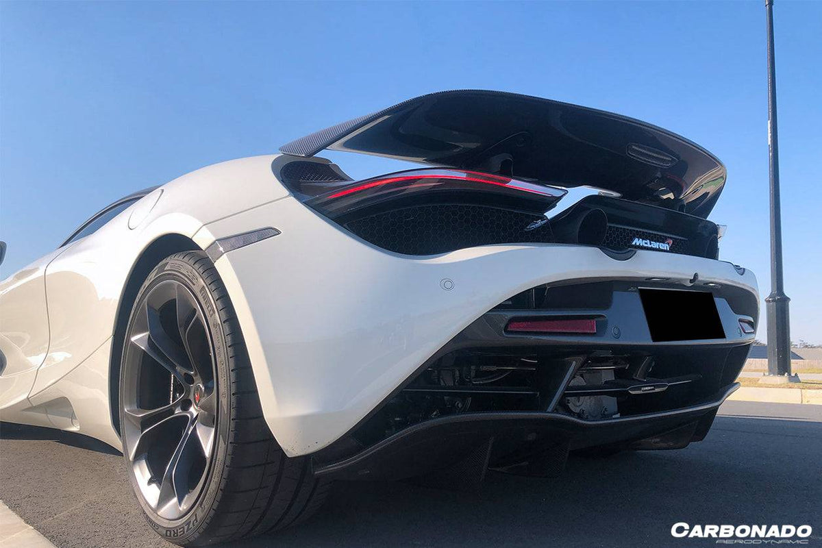 2017-2022 McLaren 720s OEM Style Carbon Fiber Rear Diffuser - Carbonado Aero