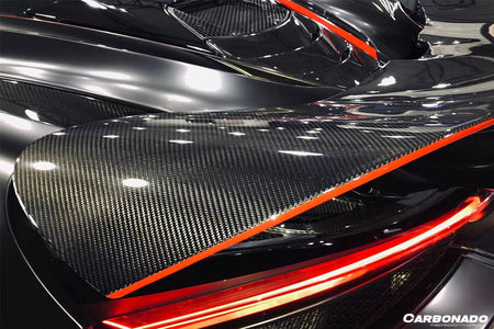 2017-2022 McLaren 720s OEM Style Carbon Fiber Trunk Spoiler - Carbonado Aero