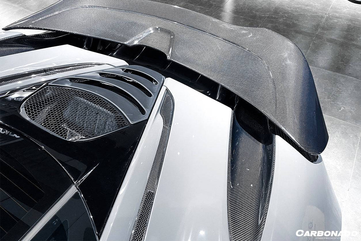 2017-2022 McLaren 720s VRS Style Carbon Fiber Trunk Spoiler - Carbonado Aero