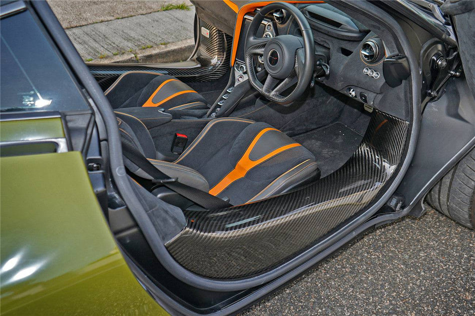 2017-2022 McLaren 720s Dry Carbon Fiber Door Sills