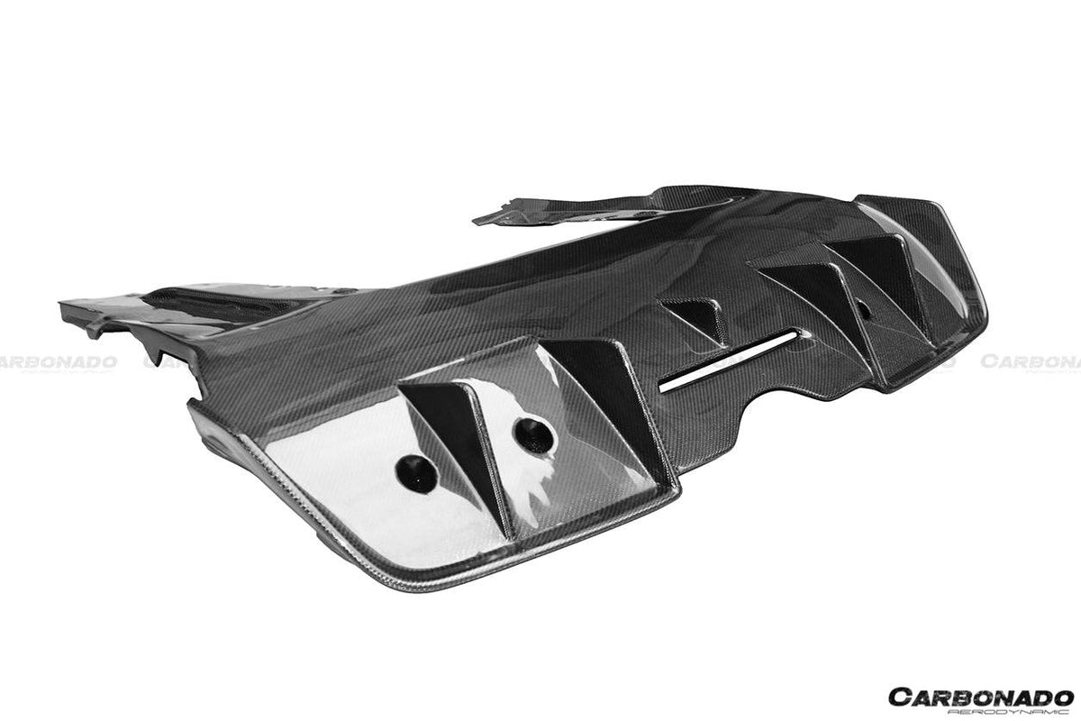 2011-2017 McLaren MP4 12C/650S DP Style Carbon Fiber Rear Diffuser - Carbonado Aero