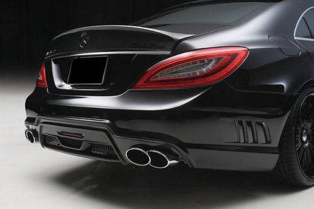 2010-2017 Mercedes Benz W218 CLS Class WD Style Trunk Spoiler - Carbonado