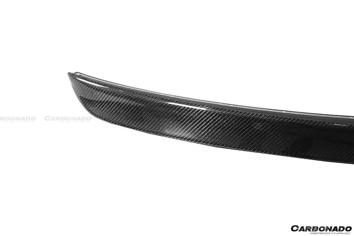 2008-2014 Mercedes Benz W204 C-Class C63 AMG Sedan VS Style Carbon Fiber Trunk Spoiler - Carbonado Aero