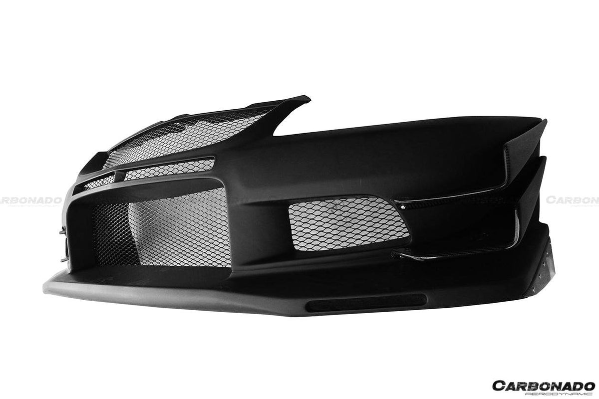 2003-2006 Mitsubishi Evo 7/8/9 VTC Style Front Bumper - Carbonado Aero