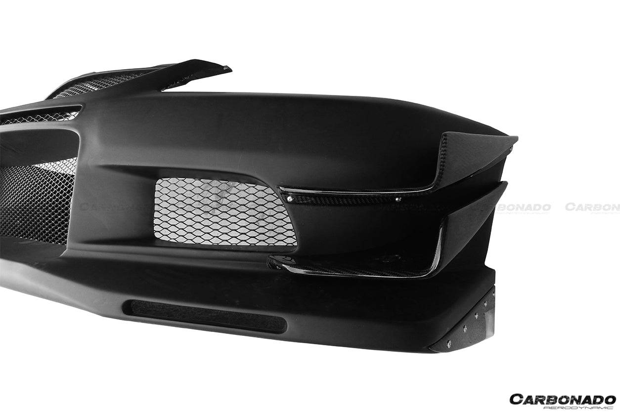 2003-2006 Mitsubishi Evo 7/8/9 VTC Style Front Bumper - Carbonado Aero