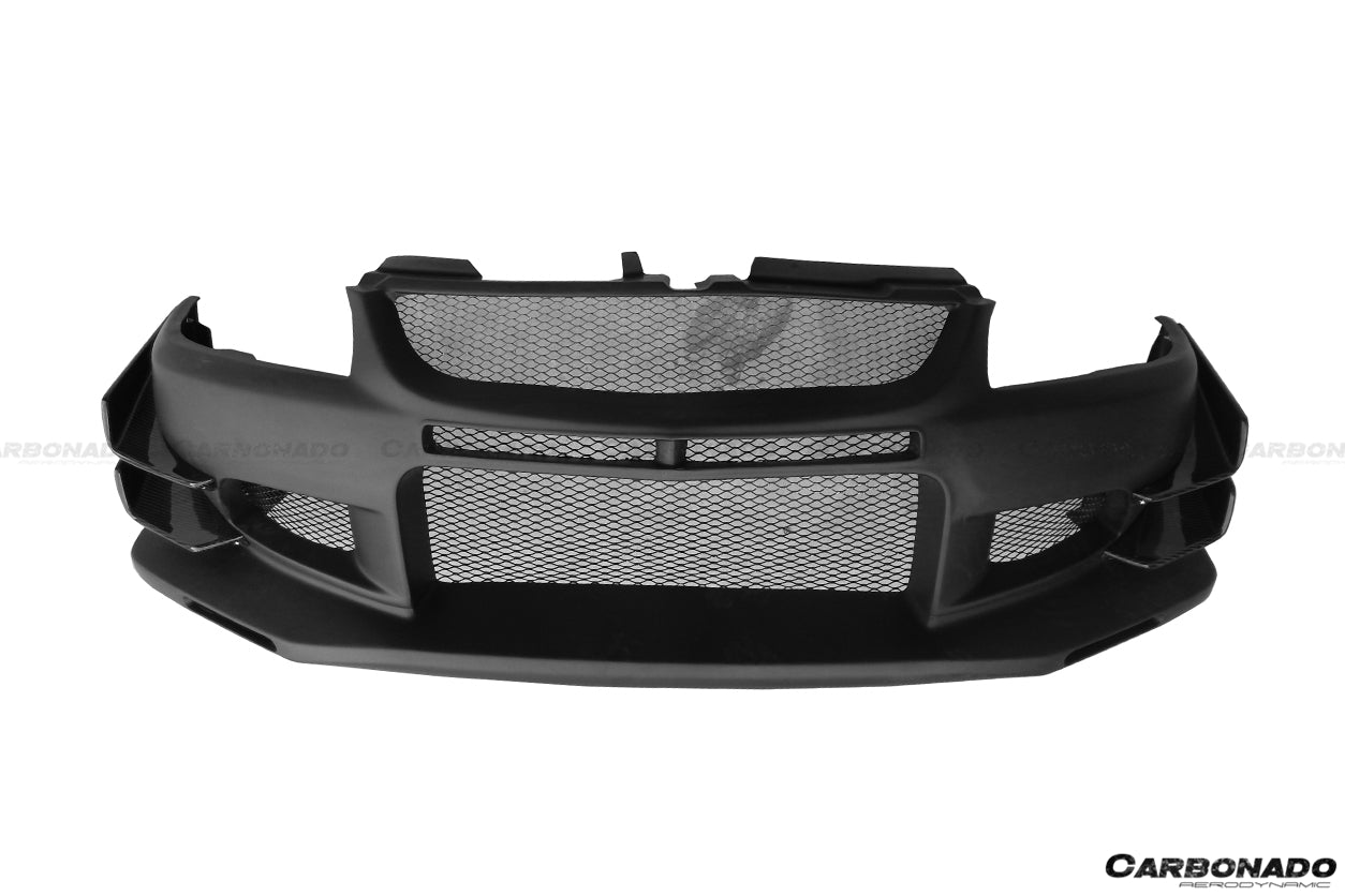 2003-2006 Mitsubishi Evo 7/8/9 VTC Style Front Bumper - Carbonado Aero