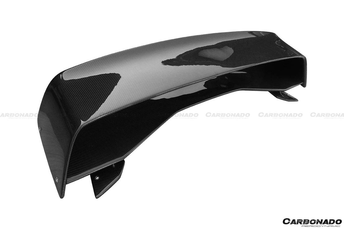 2008-2016 Mitsubishi Evo 10 VTX Style Carbon Fiber Trunk Spoiler Wing - Carbonado Aero