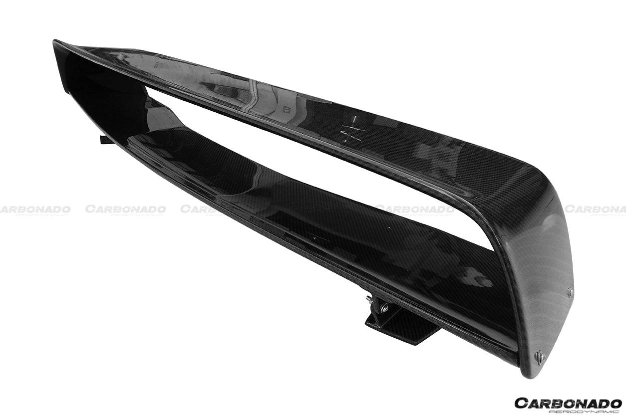 2008-2016 Mitsubishi Evo 10 VTX Style Carbon Fiber Trunk Spoiler Wing - Carbonado Aero