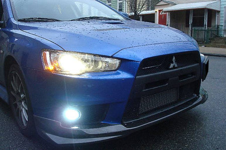 2008-2016 Mitsubishi Evolution10 BS Style Carbon Fiber Front Lip - Carbonado