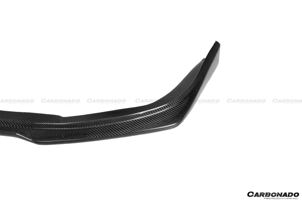 2008-2016 Mitsubishi Evolution10 RA Style Carbon Fiber Front Lip - Carbonado Aero