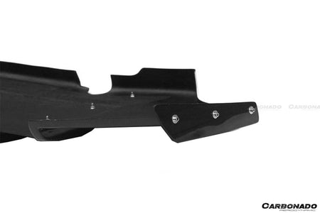 2008-2016 Mitsubishi Evolution EVO10 VRS Style Carbon Fiber Rear Diffuser - Carbonado Aero