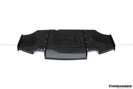 2008-2016 Mitsubishi Evolution EVO10 VRS Style Carbon Fiber Rear Diffuser - Carbonado Aero