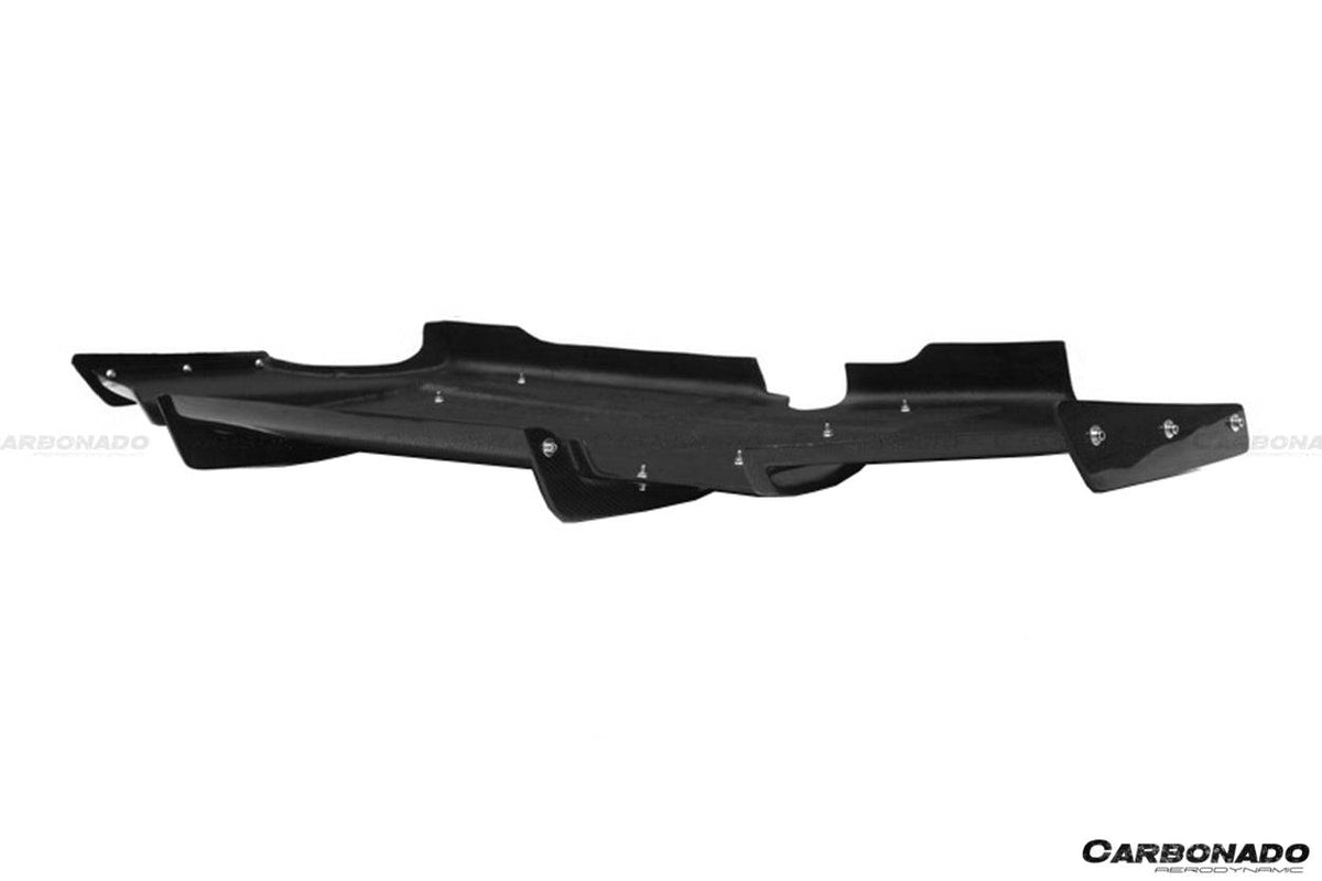 2008-2016 Mitsubishi Evolution EVO10 VRS Style Carbon Fiber Rear Diffuser - Carbonado Aero