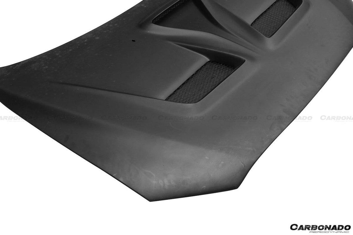 2008-2016 Mitsubishi Lancer VTX Style Carbon Fiber Hood - Carbonado Aero