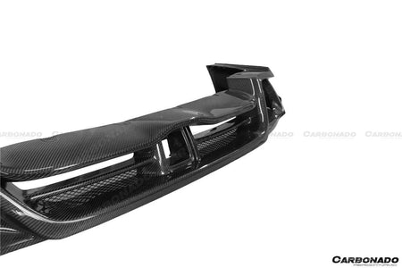 2012-2016 Nissan GTR R35 DBA VA Style Rear Diffuser w/ Caps - Carbonado Aero