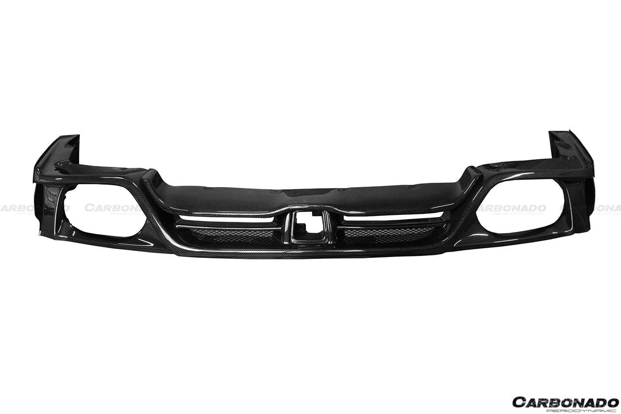 2012-2016 Nissan GTR R35 DBA VA Style Rear Diffuser w/ Caps - Carbonado Aero