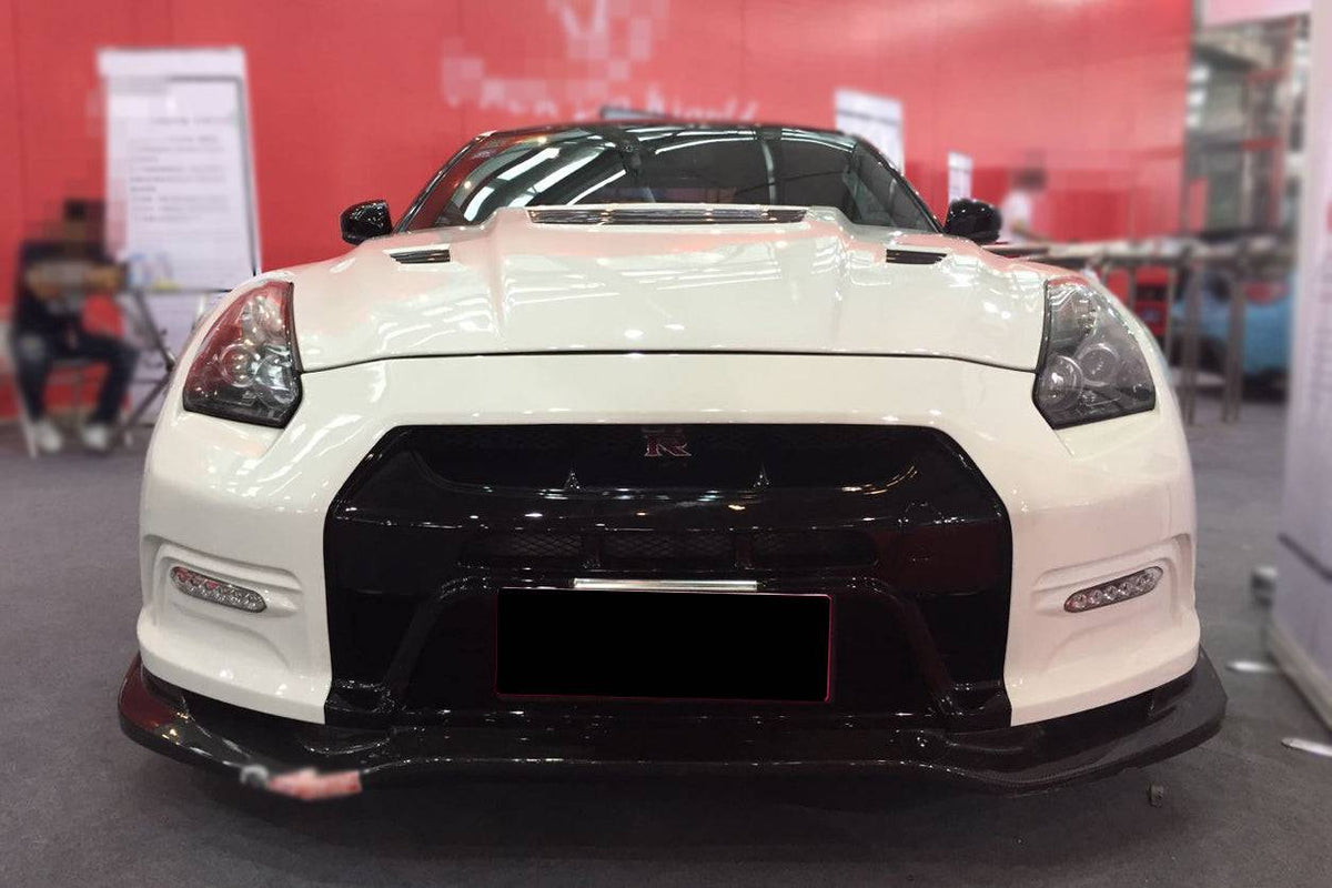 2012-2016 Nissan GTR R35 DBA VA Style Front Bumper - Carbonado