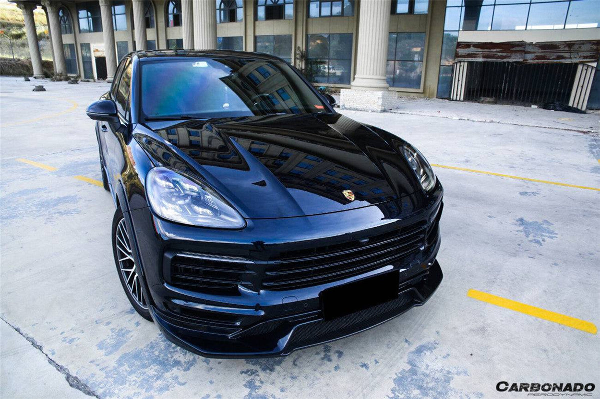 2019-2023 Porsche 959.1 Cayenne S/E-Hybrid OD Style Front Lip - Carbonado Aero