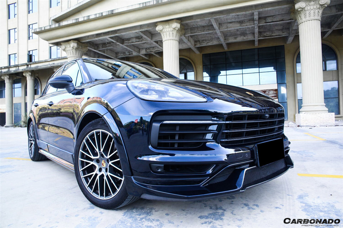 2019-2023 Porsche 959.1 Cayenne S/E-Hybrid OD Style Front Lip - Carbonado Aero