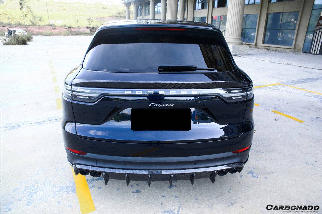 2019-2023 Porsche 959.1 Cayenne S/E-Hybrid OD Style Rear Lip - Carbonado Aero