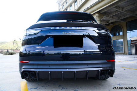 2019-2023 Porsche 959.1 Cayenne S/E-Hybrid OD Style Rear Lip - Carbonado Aero