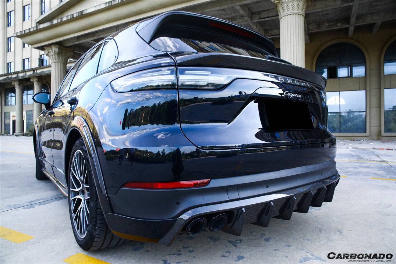 2019-2023 Porsche 959.1 Cayenne S/E-Hybrid OD Style Rear Lip - Carbonado Aero