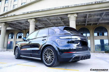 2019-2023 Porsche 959.1 Cayenne S & GTS & E-Hybrid OD Style Carbon Fiber Trunk Spoiler - Carbonado