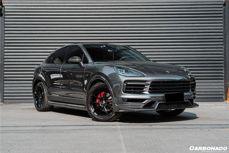 2019-2023 Porsche 959.1 Cayenne S/E-Hybrid OD Style Front Lip - Carbonado