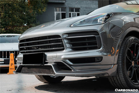 2019-2023 Porsche 959.1 Cayenne S/E-Hybrid OD Style Front Lip - Carbonado Aero