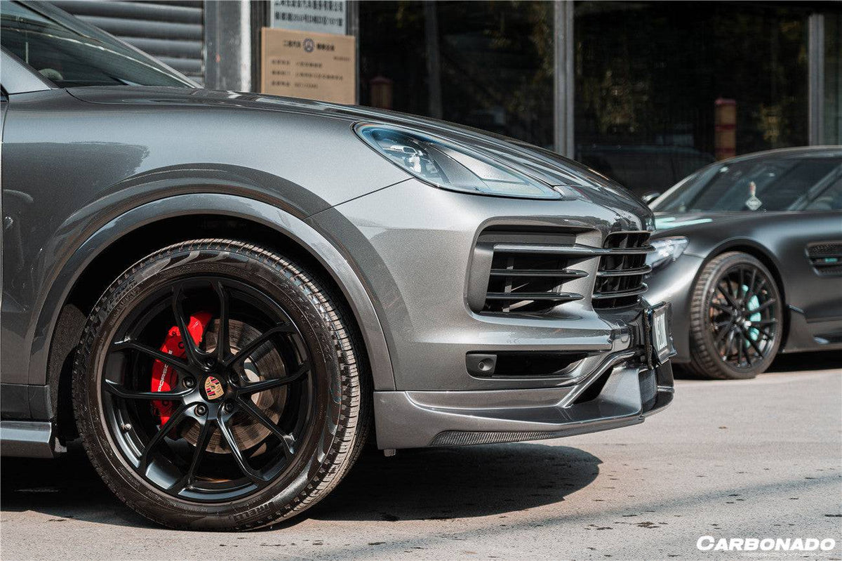 2019-2023 Porsche 959.1 Cayenne S/E-Hybrid OD Style Front Lip - Carbonado Aero