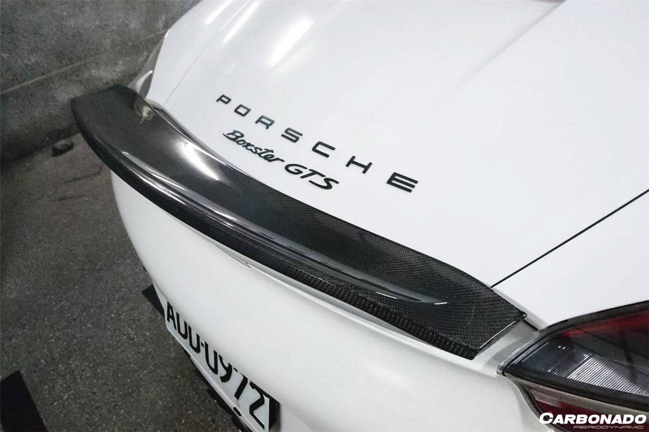 2014-2016 Porsche Boxster/Cayman 981 SPY Style Spoiler - Carbonado Aero