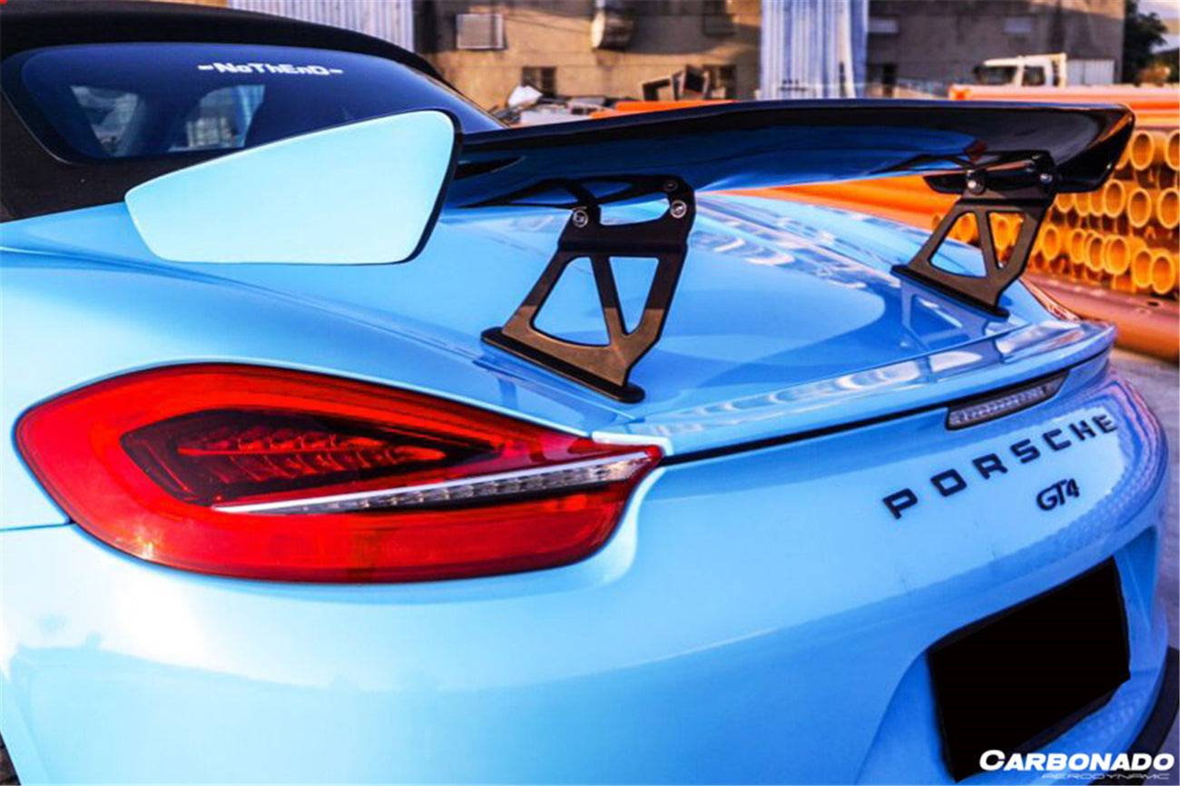 2012-2016 Porsche 981 Boxster/Cayman GT4 Style Trunk Spoiler - Carbonado Aero