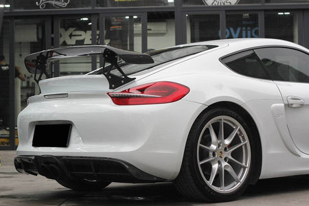 2012-2016 Porsche 981 Cayman TA Style Style Trunk Spoiler - Carbonado